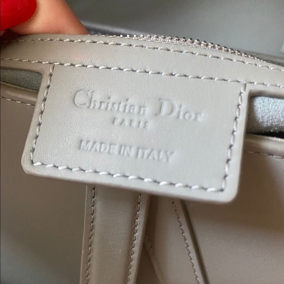 Dior saddle small leather bag with the strap - Picture 4 of 9